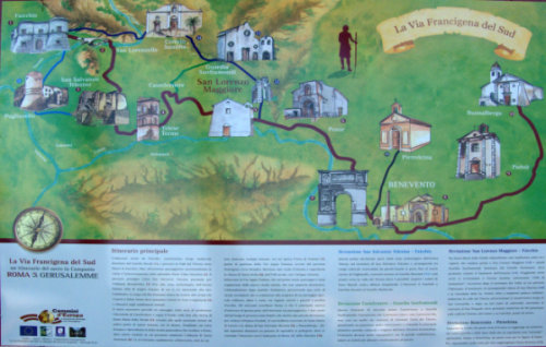 La Via Franchigena del Sud La Via Franchigena del Sud
