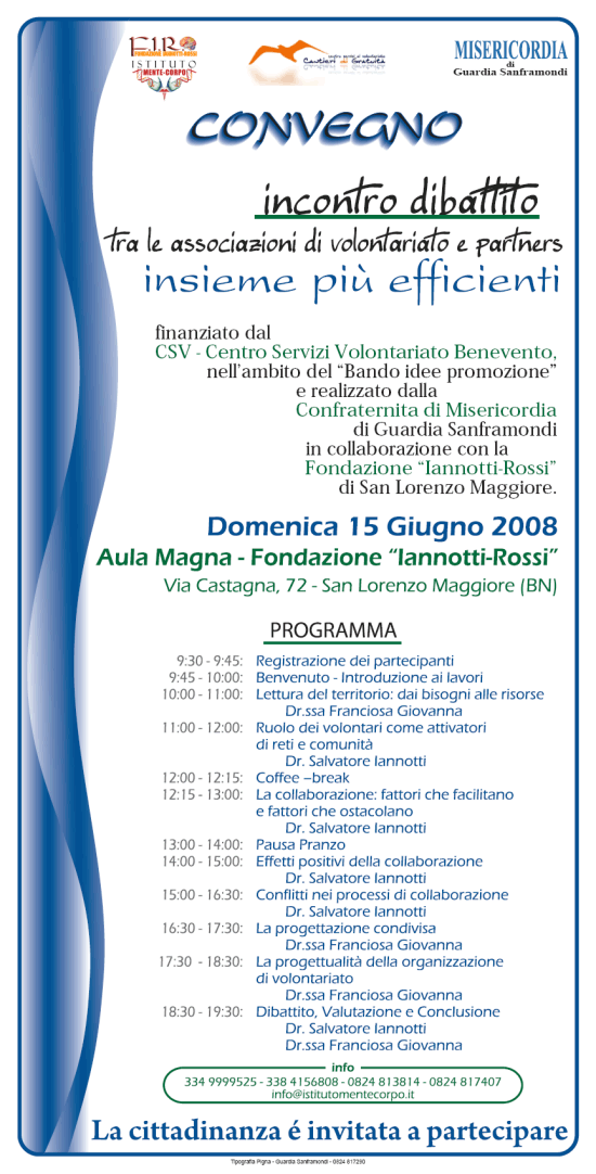 Locandina Convegno