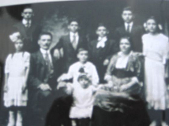 Famiglia Pezzillo agli inizi del '900