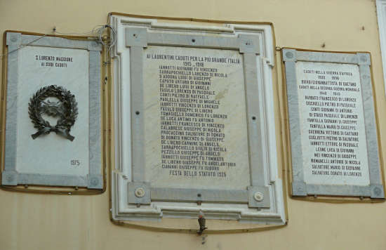 Lapidi dei caduti