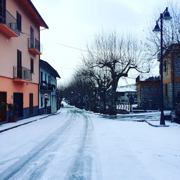 Neve a San Lorenzo Maggiore
