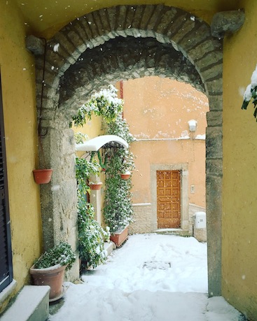 Neve a San Lorenzo Maggiore
