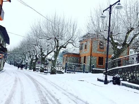 Neve a San Lorenzo Maggiore