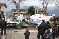 Carro allegorico pronto soccorso