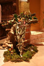 Presepe sulla botte