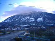 Monte Pentime con neve