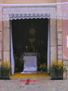 Addobbo della chiesa del Santissimo Nome di Dio